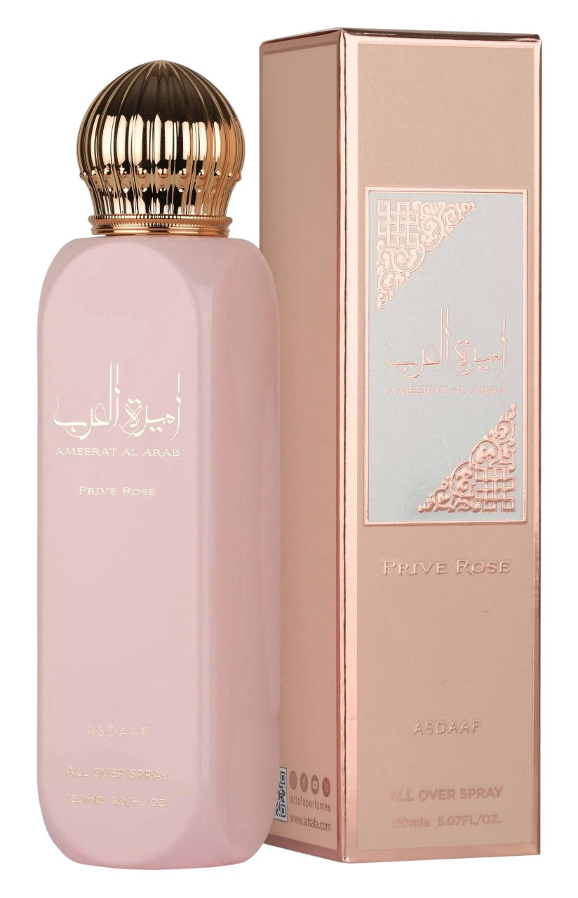 Brume parfumée Ameerat Al Arab Privé Rose Asdaaf