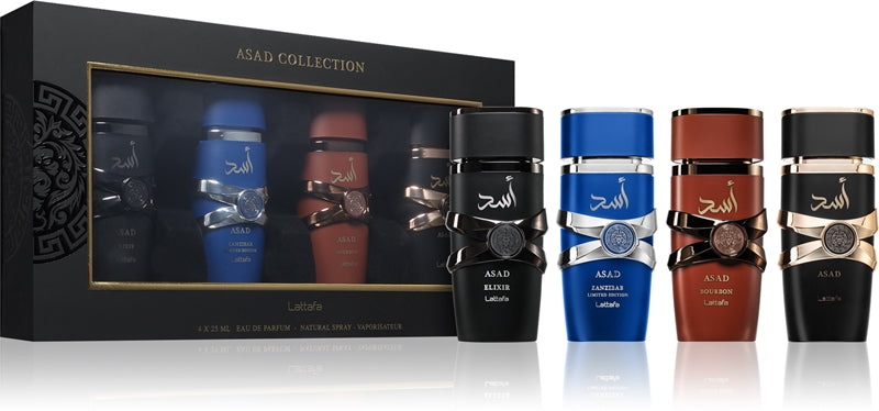 Asad Collection Gift Set 4 x 25 ml - Lattafa