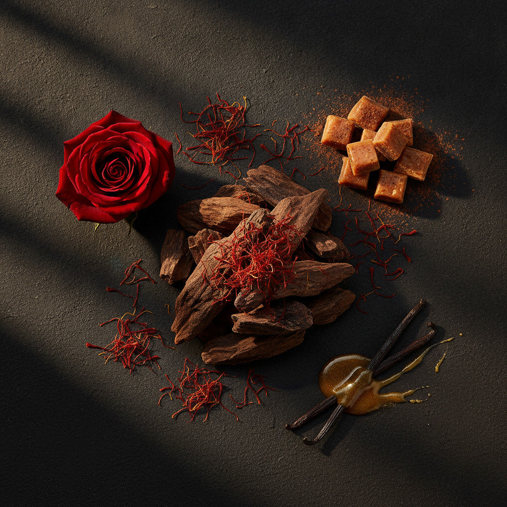 Shaghaf Oud Eau de Parfum, notes olfactives