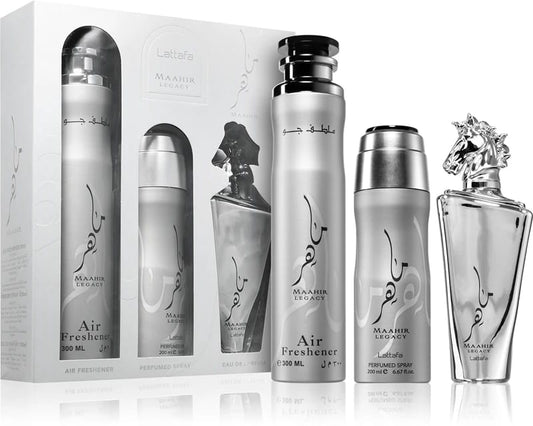 Coffret cadeau Maahir Legacy de Lattafa Perfumes