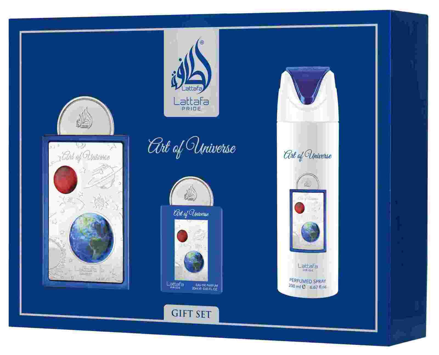 Coffret cadeau Art of Universe de Lattafa Pride