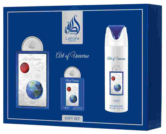 Coffret cadeau Art of Universe de Lattafa Pride