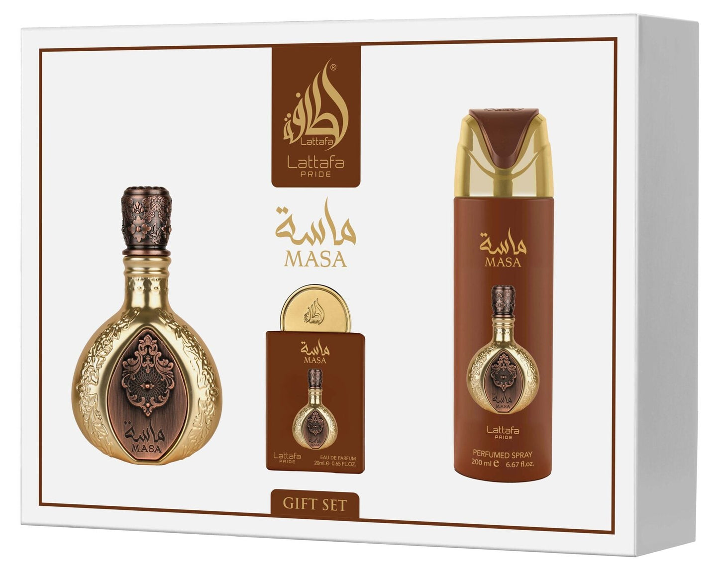 Coffret cadeau Masa Lattafa Pride