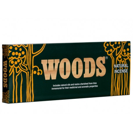 Boîte de 6 paquets encens Woods