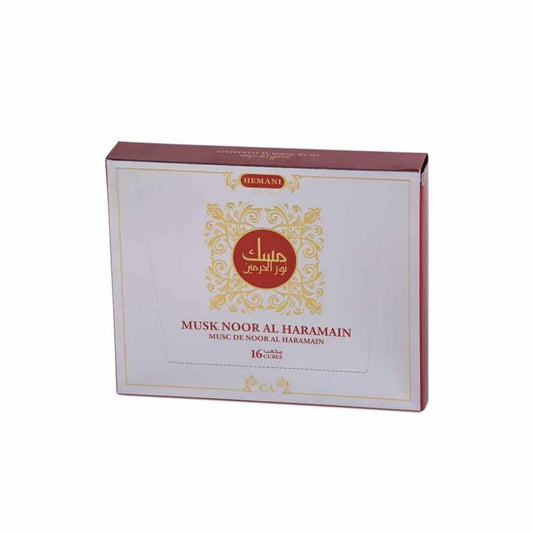 Boîte de musc solide Noor Al Haramain - Hemani