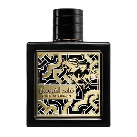 12 pièces Qaed Al Forsan Noir 90 ml de Lattafa Perfumes