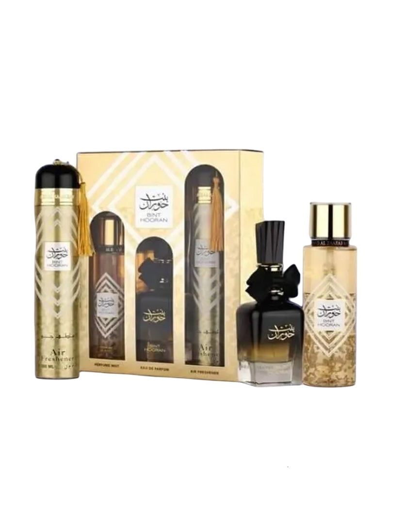 Coffret Bint Hooran – Eau de Parfum et Ensemble Cadeau avec Brume Corporelle & Désodorisant