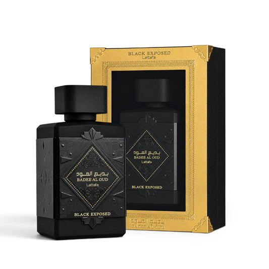 Eau de Parfum Badee Al Oud Black Exposed 100 ml - Lattafa